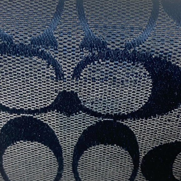 Coach Black and Brown Legacy Signature Checkbook Wallet - Picture 11 of 13